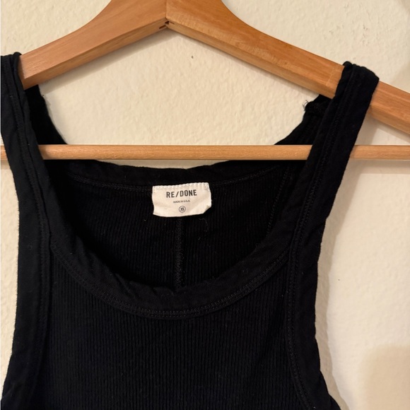 REDONE Black ribbed bodysuit XS - Picture 3 of 4